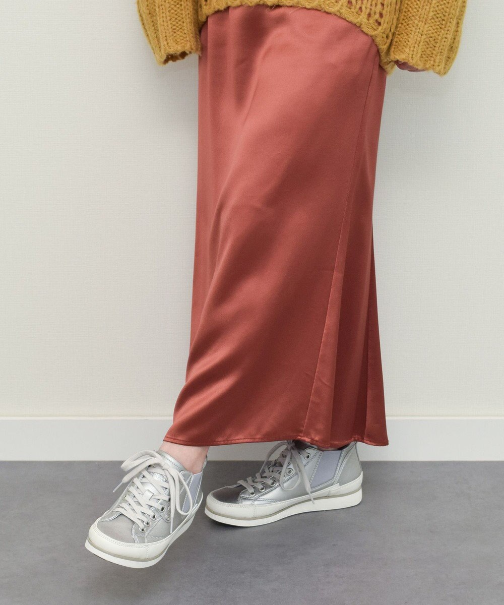 INTER-CHAUSSURES 【BUSSOLA】サイドゴアミドルカットスニーカー 