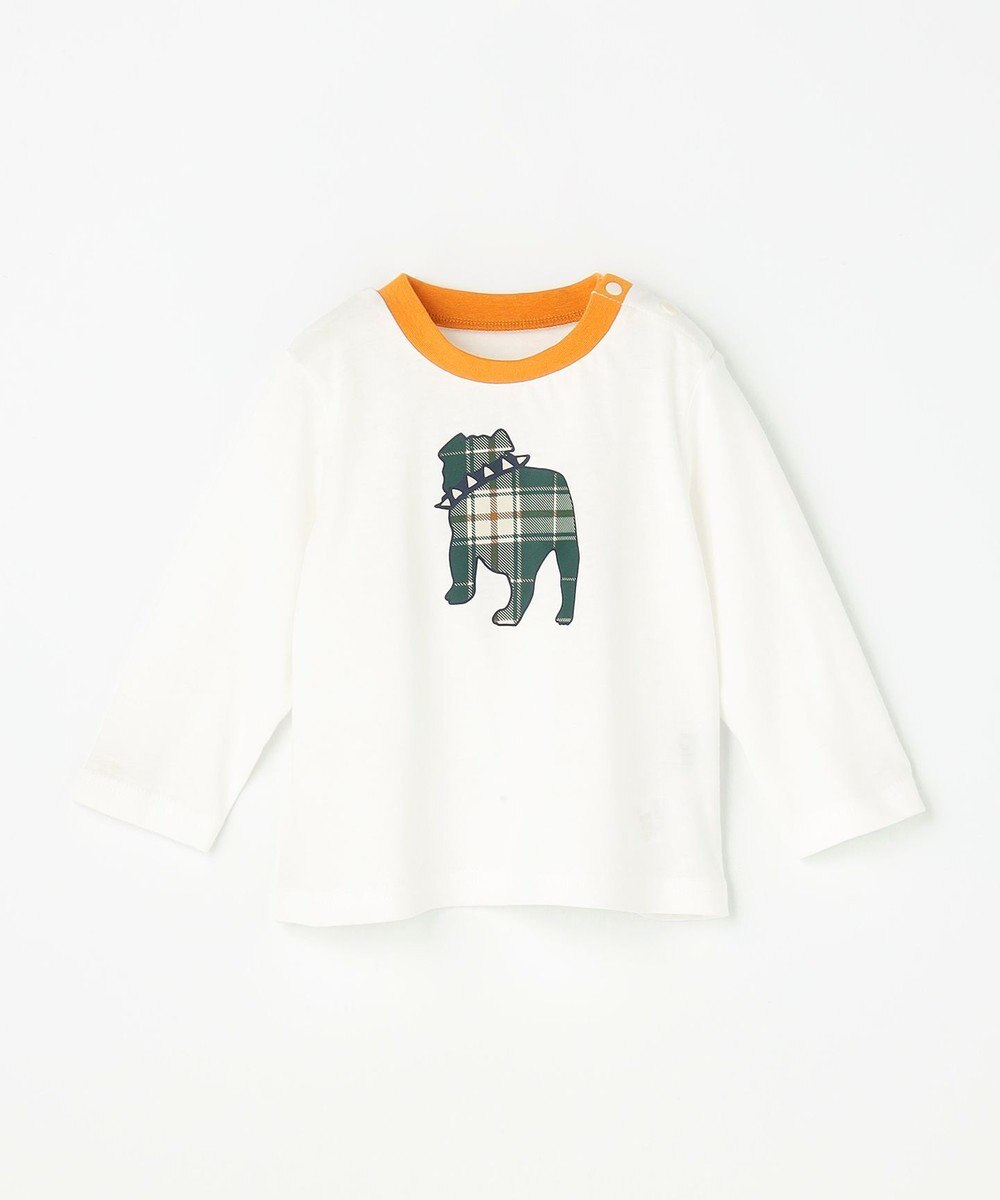 J.PRESS KIDS 【BOX付き】【80-90㎝】スムース 天竺カーディガン&長袖Tシャツ&パンツ セット 