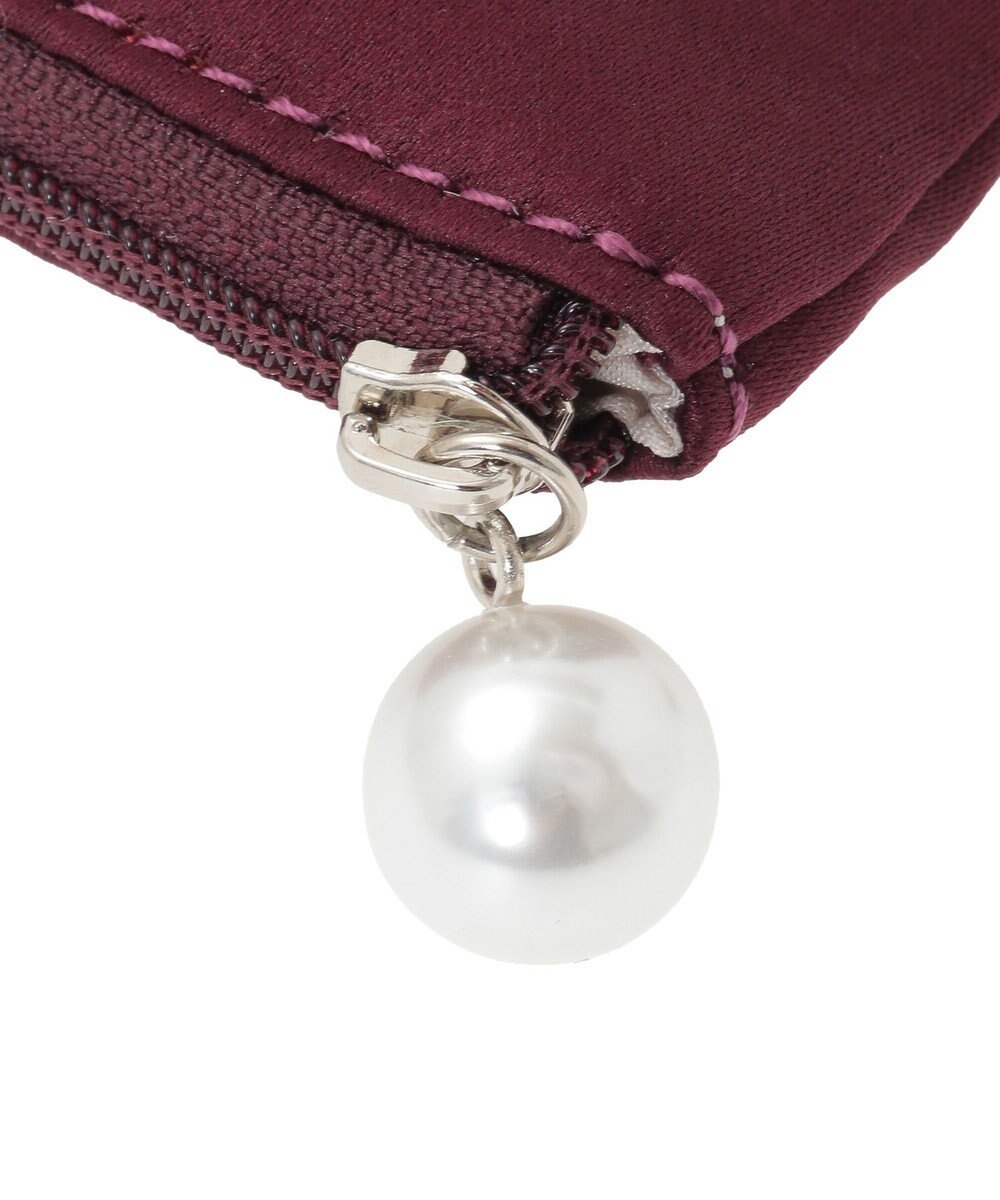 Maison de FLEUR シャイニーリボンティッシュケース 