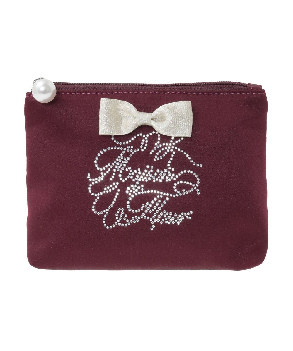 Maison de FLEUR シャイニーリボンティッシュケース 