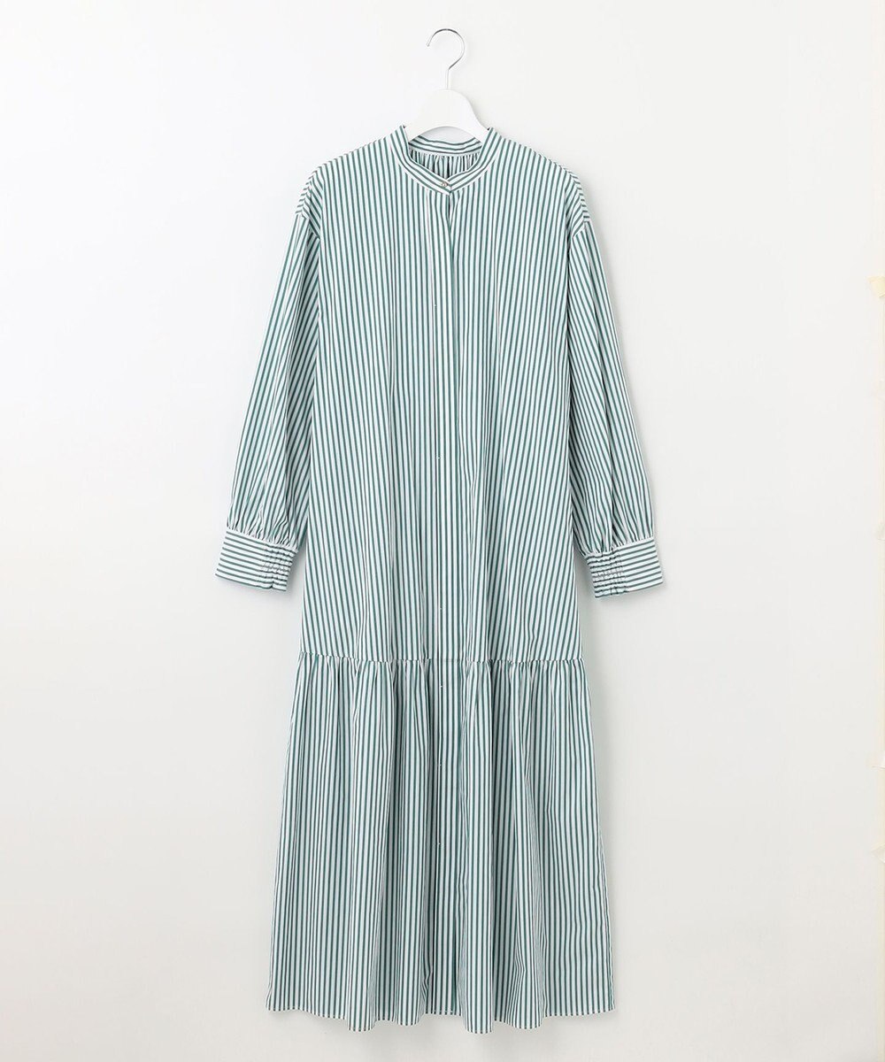 UNFILO 【洗える】イージーケア シャツワンピース 