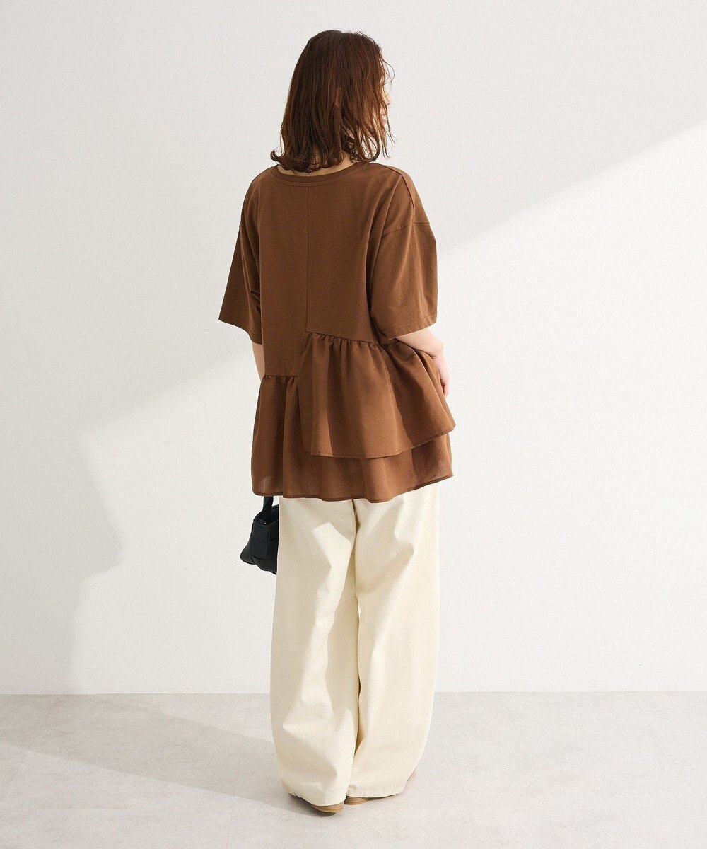 Green Parks アソート柄ドッキングプルオーバー 