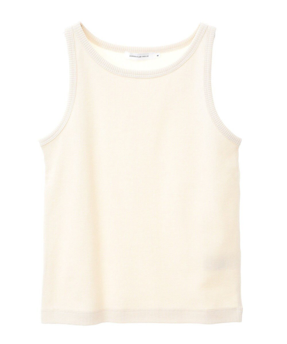 AMERICAN HOLIC ワッフルタンクトップ 