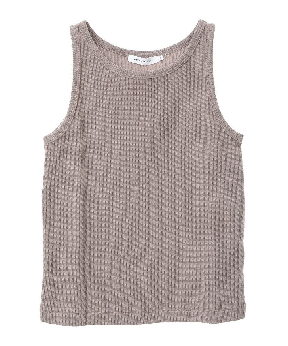 AMERICAN HOLIC ワッフルタンクトップ 