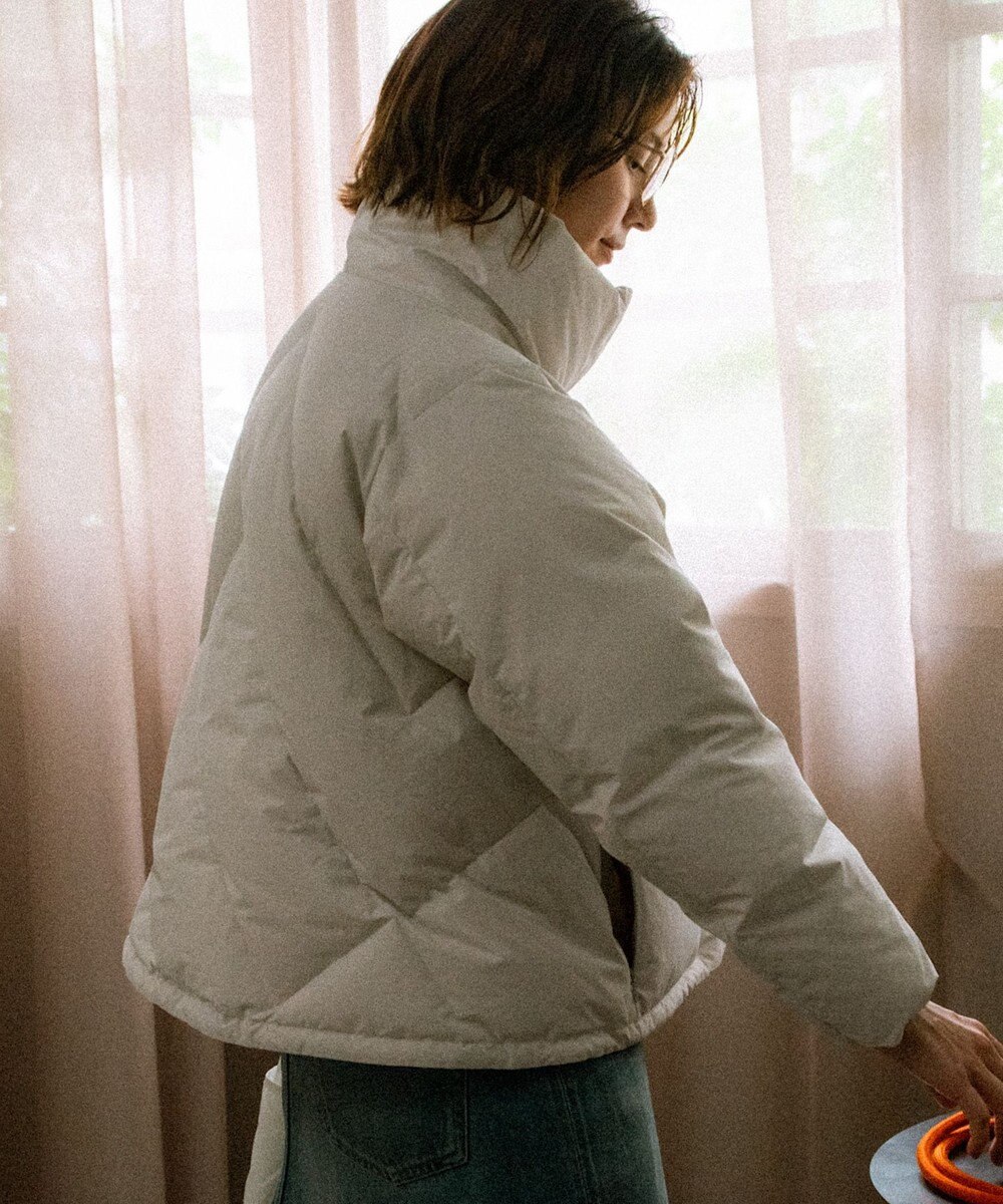 KWD 【日本製/高品質ダウン】STAND COLLAR DOWN BLOUSON ダウンブルゾン 