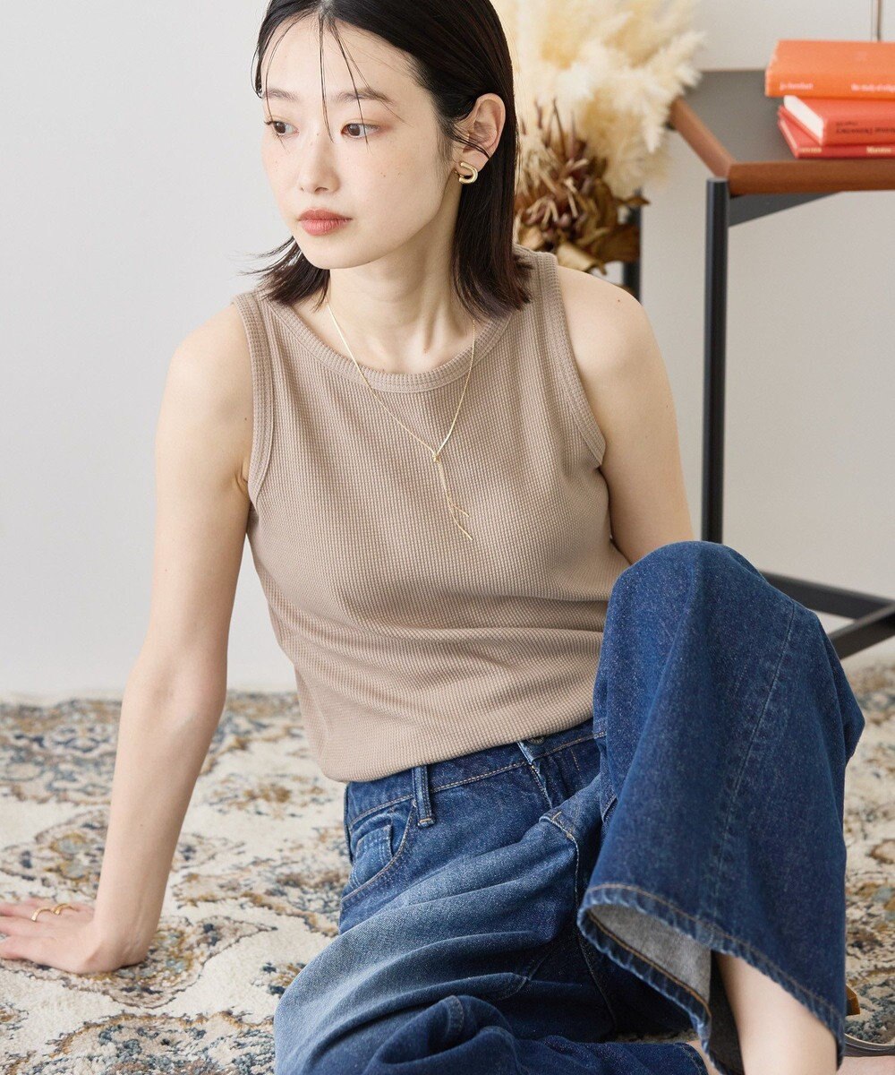 AMERICAN HOLIC ワッフルタンクトップ 