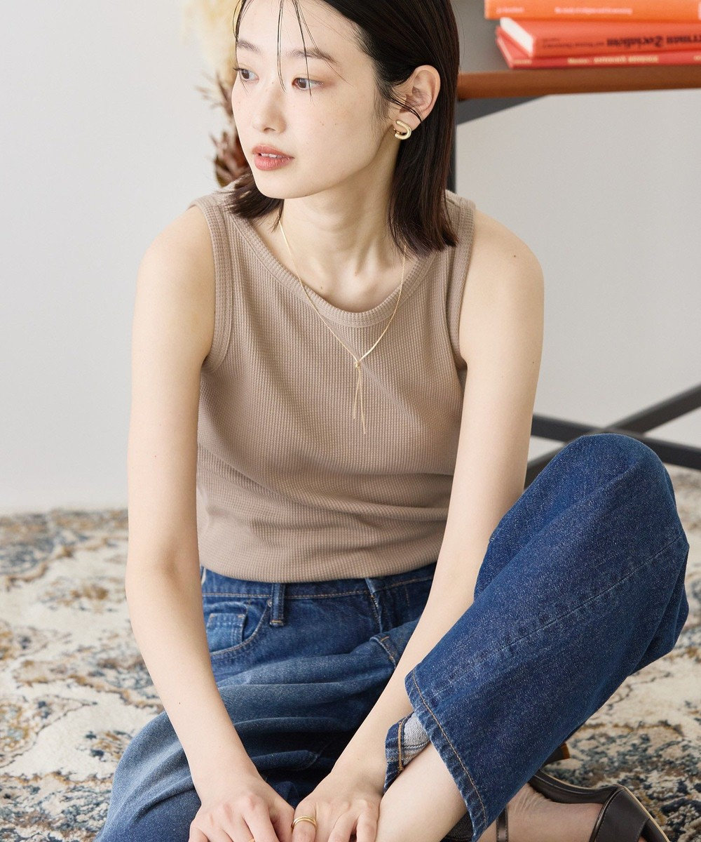 AMERICAN HOLIC ワッフルタンクトップ 