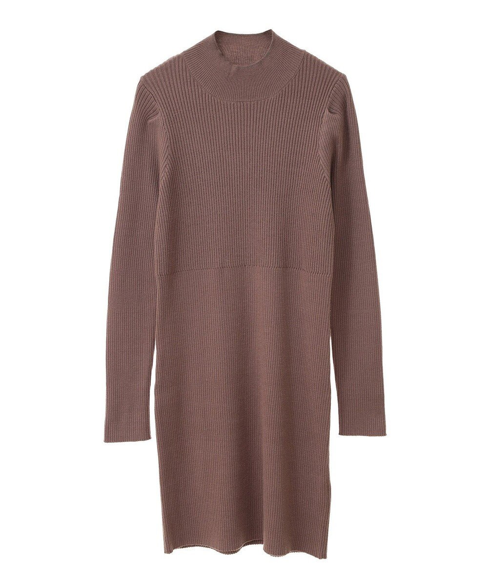 earth music&ecology ニットミニワンピース 