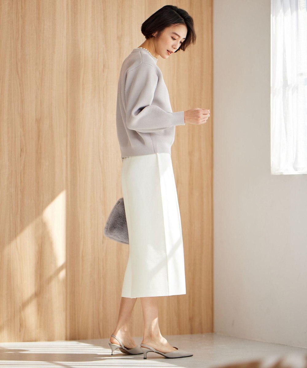 自由区 S 【WEB&一部店舗限定】スムージーニット スカート 