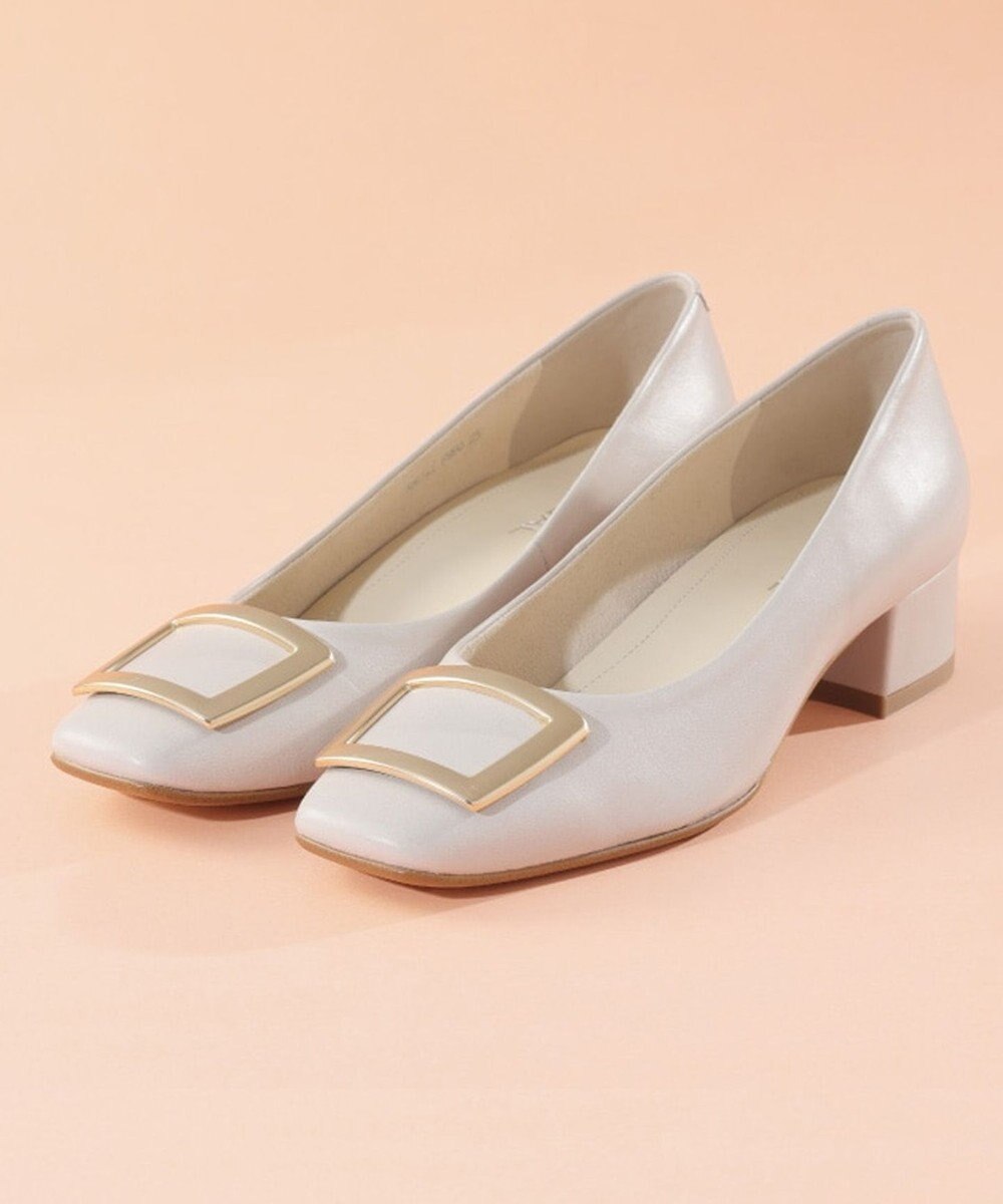 REGAL FOOT COMMUNITY 【リーガルレディース】F89Q バックル付きスクエアパンプス パンプス 