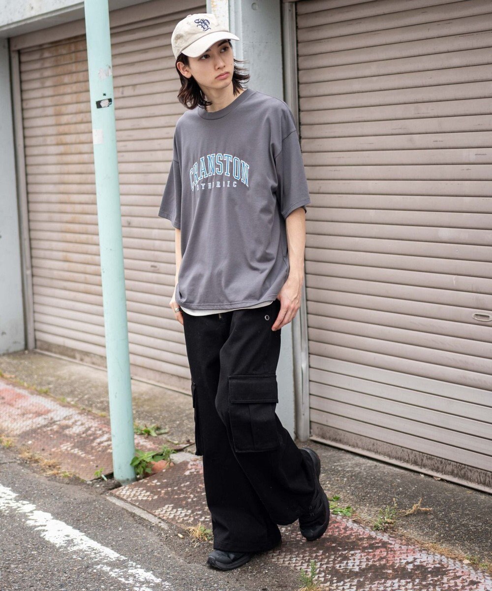 WEGO 【接触冷感/ユニセックス着用ITEM】カレッジロゴグラフィックT（SS） 