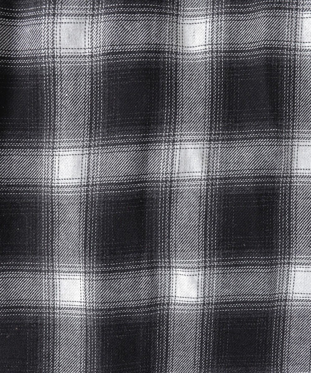 WEGO チェックシャツラップスカート 