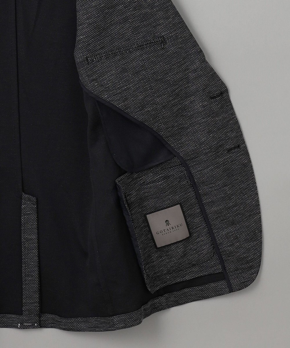 GOTAIRIKU 2年連続売上NO1【吸水速乾/ウォッシャブル/ストレッチ】ノルマンディーリネン カーディガンジャケット(25年モデル) 