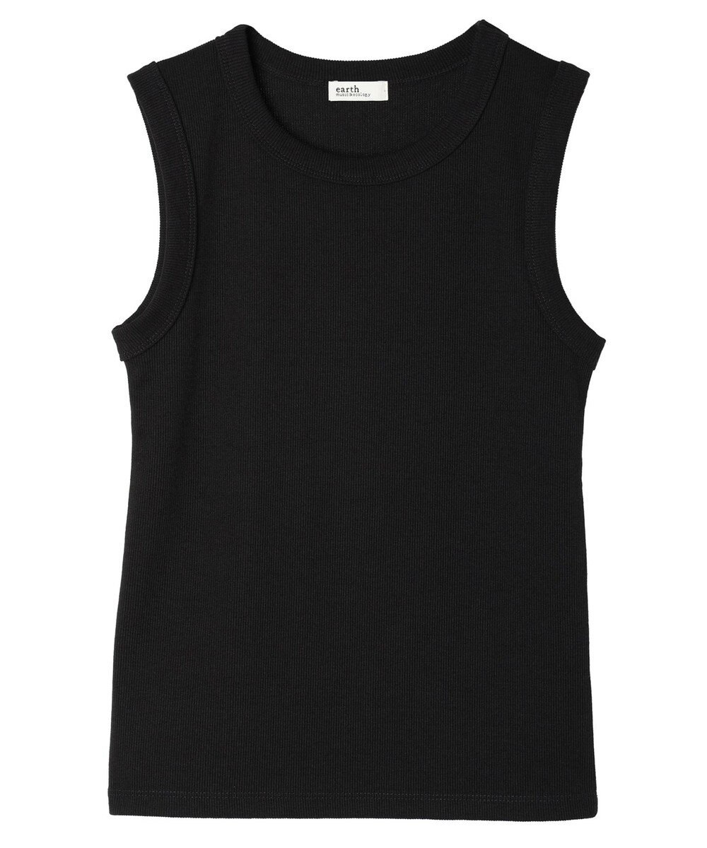 earth music&ecology リブタンクトップ 