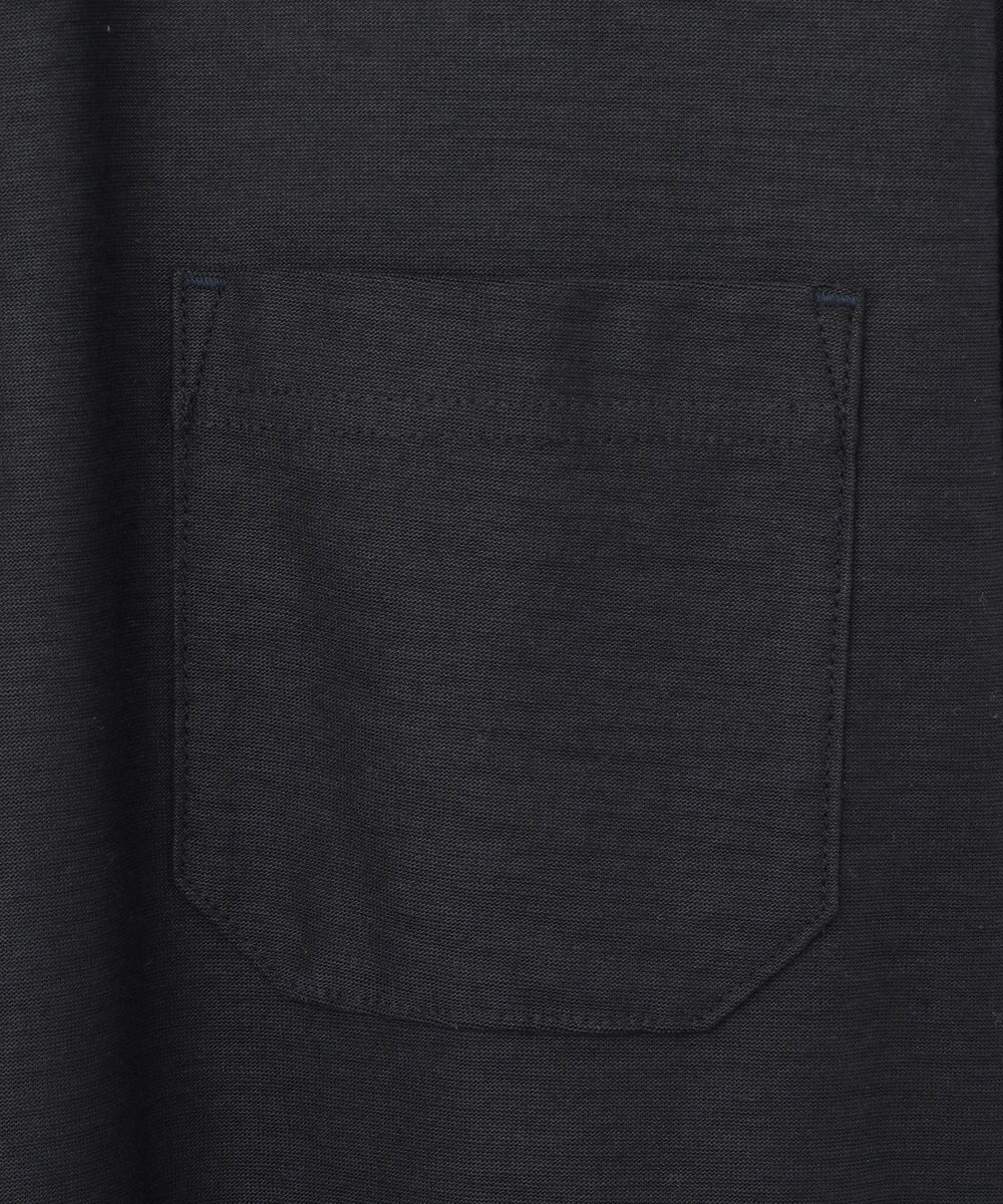 JOSEPH ABBOUD MOUNTAIN 【SPACE／UNISEX】オーガニックコットンスラブプレーティング天竺 ポロシャツ 