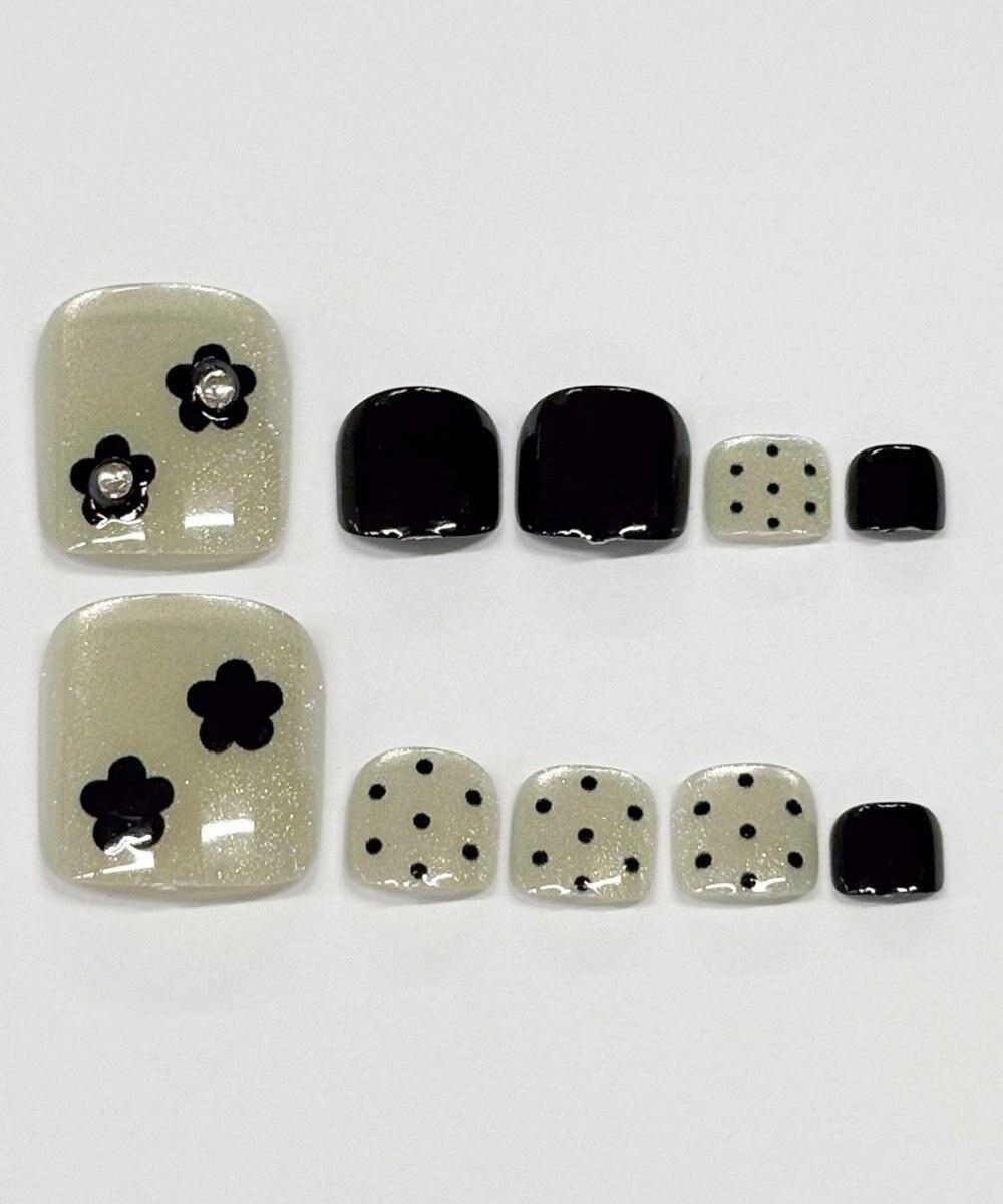 WEGO デザインフットネイルチップ 