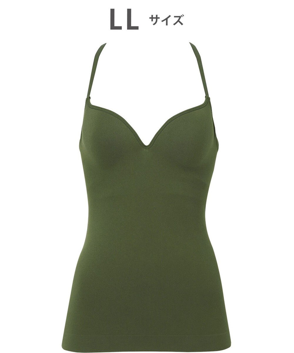 WACOAL 【GOCOCi ゴコチ】 カップ付きインナー ぴったりフィット ズレにくい 洗濯機洗い可能(ネット使用) ブラキャミソール ブラトップ レディース ノンワイヤー UGG122 /ワコール 