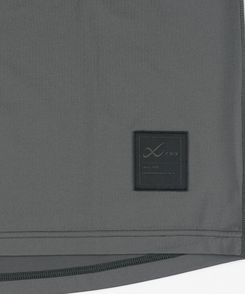 CW-X 【UNISEX】 CW-X トップス ハイゲージニットＴシャツ 半袖 3分袖 Ｕネック UVカット率90%以上(本体) 吸汗速乾(本体) ユニセックス DLR175 /ワコール 