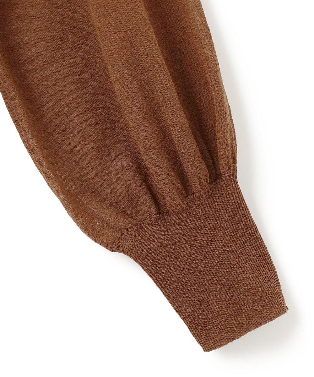 BEIGE， 【洗える】CADDO / シアーウールクルーネックトップス 