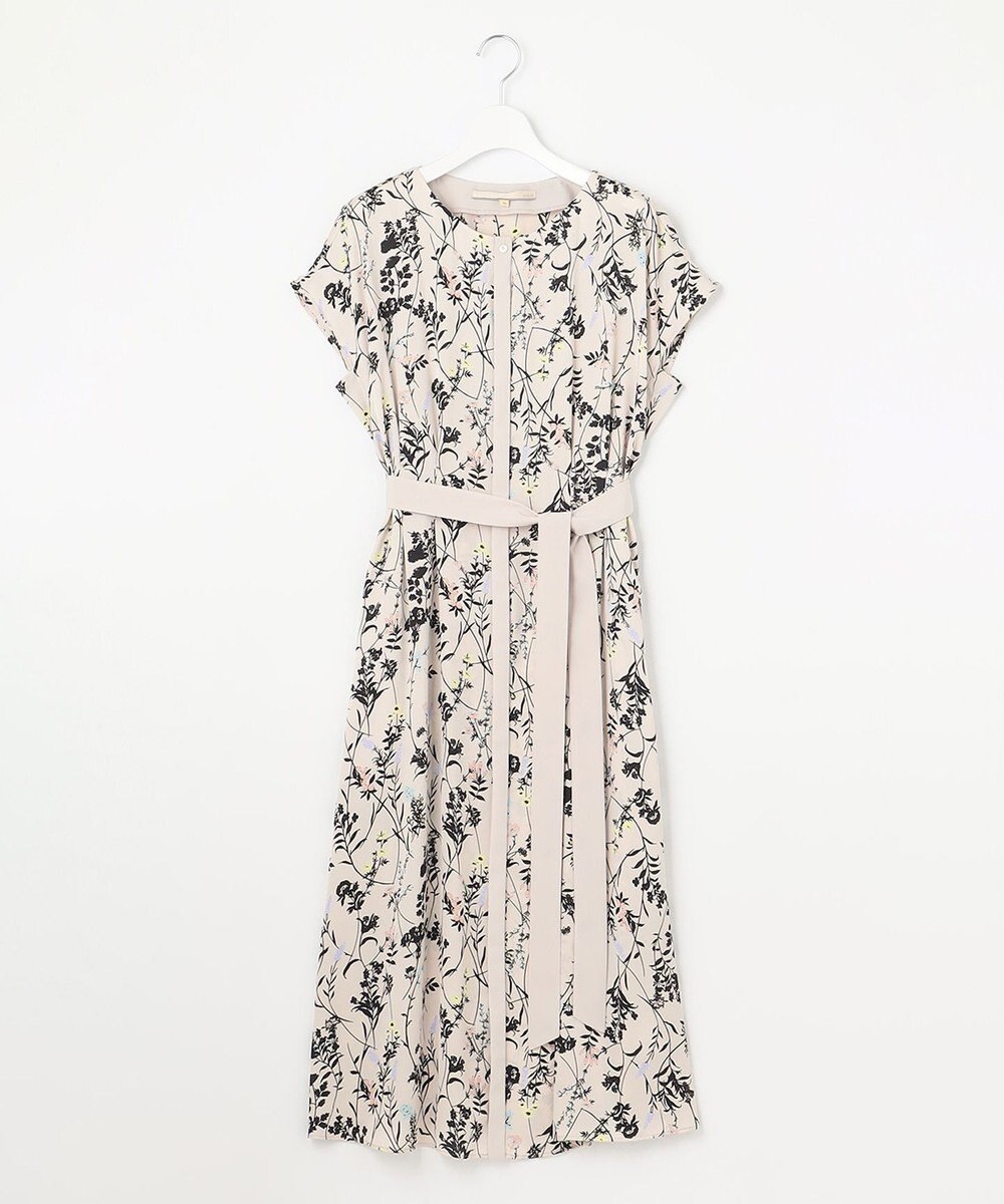 自由区 S 【ご好評につき追加生産・新色追加】ハーバルフロープリント ワンピース 