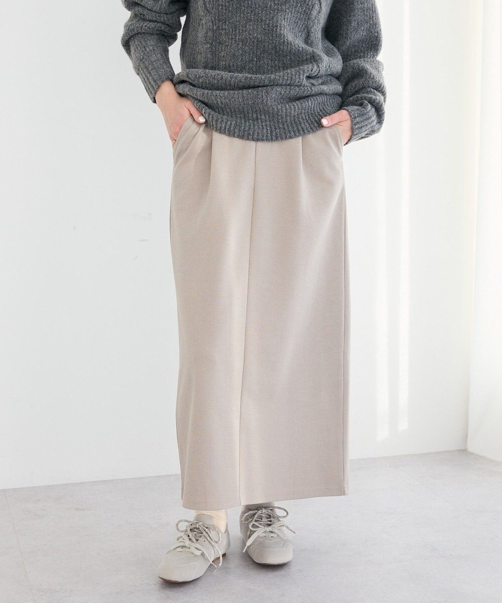CRAFT STANDARD BOUTIQUE フクレジャカードIラインスカート 