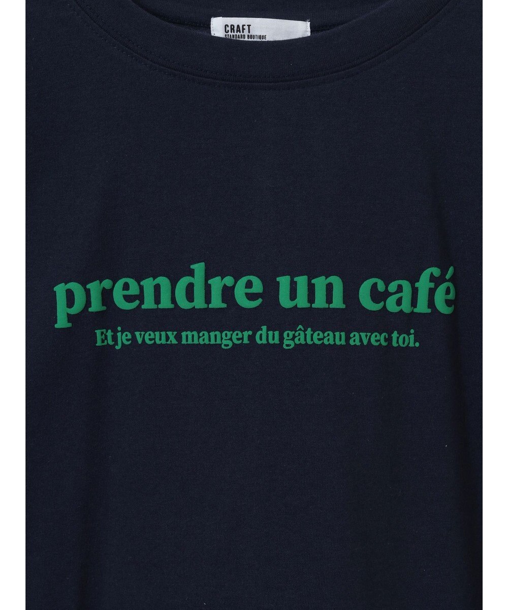 CRAFT STANDARD BOUTIQUE 発泡プリントロゴＴシャツ 