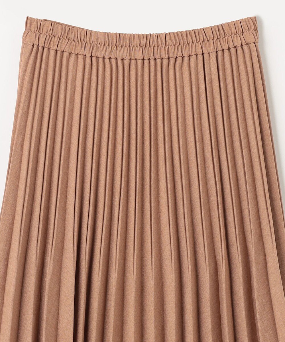 ANY 【ウエストゴム】リネンライクエアーヴィンテージ プリーツスカート 