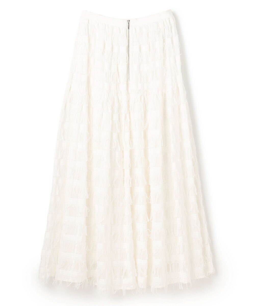 uncrave フリンジレース ティアードスカート 