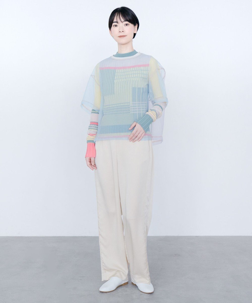 COQ SHEER ORGANZA T シアーTシャツ 