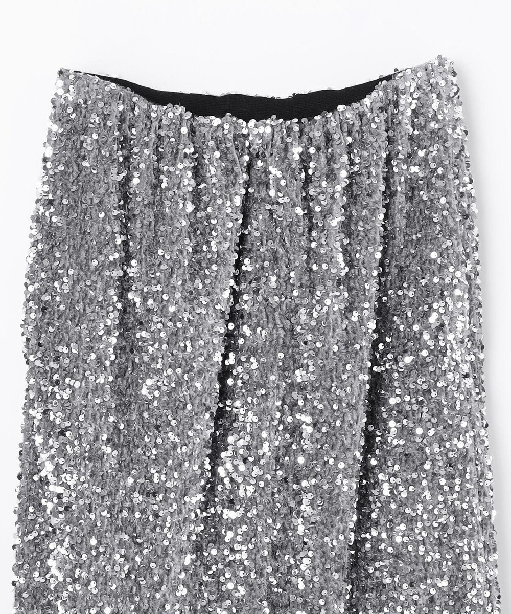 NAVE 【Nave・洗える】スパンコール スカート 