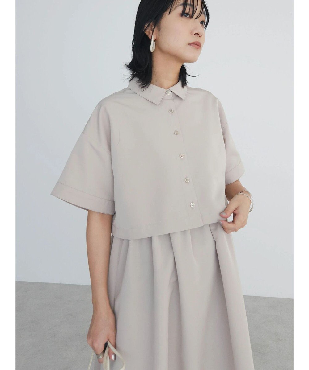 Green Parks armonia．ＳＥＴ２点　シャツワンピース 