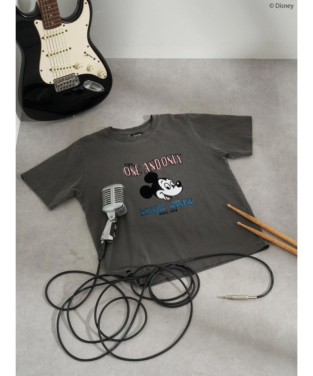 AMERICAN HOLIC フロッキーＰｔフェード加工Ｔ／Ｍｉｃｋｅｙ 