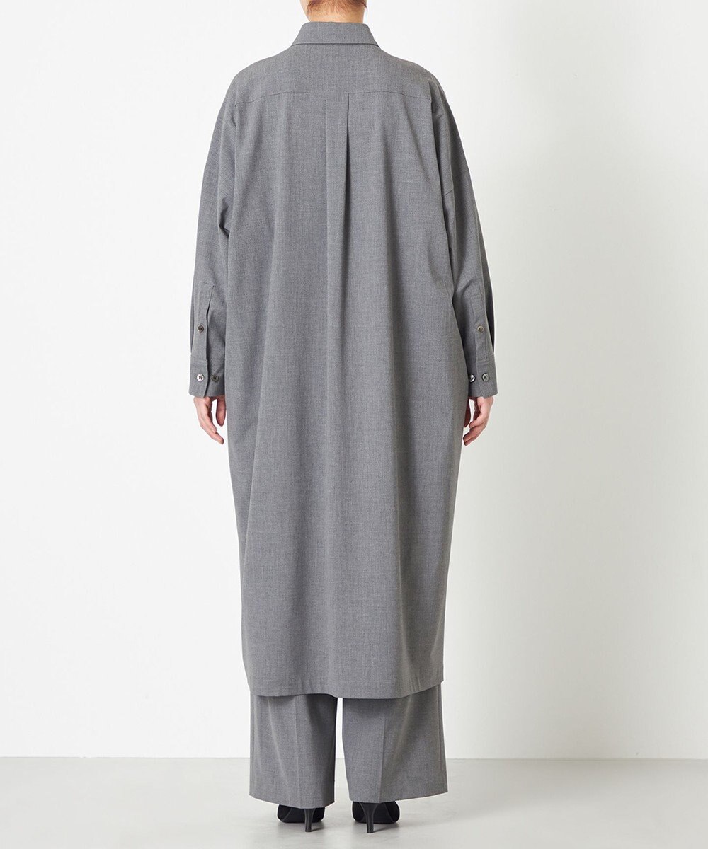 NAVE 【ReNAVE】ウォッシャブルツイル シャツドレス 