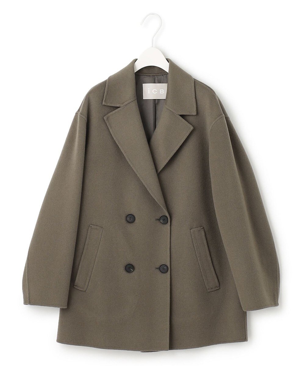 ICB ウールリバー ピーコート 