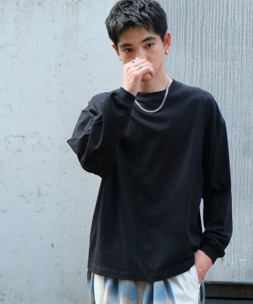 WEGO ビッグコットンT（LS） 