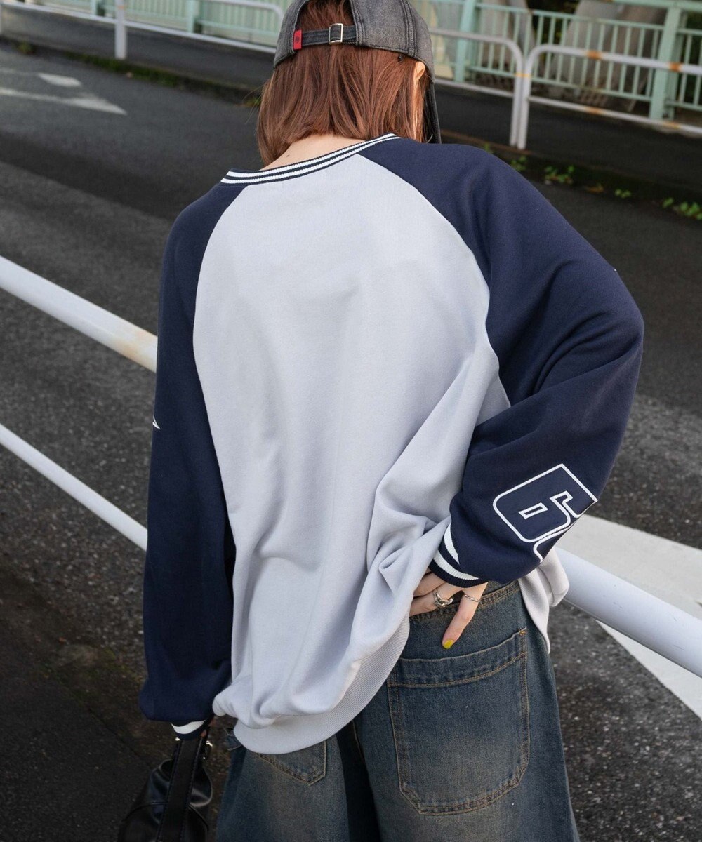 WEGO スターナンバリングプルオーバー 