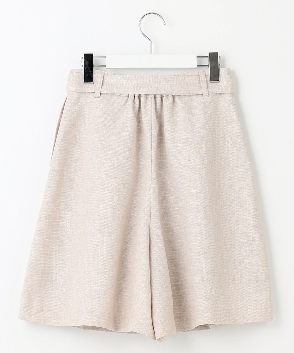 Feroux 【洗える】ベルテッドショート パンツ 