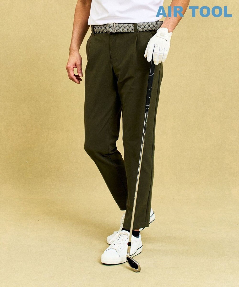 23区GOLF 【MEN】機能に優れた新素材「AIR TOOL」テーパードパンツ 