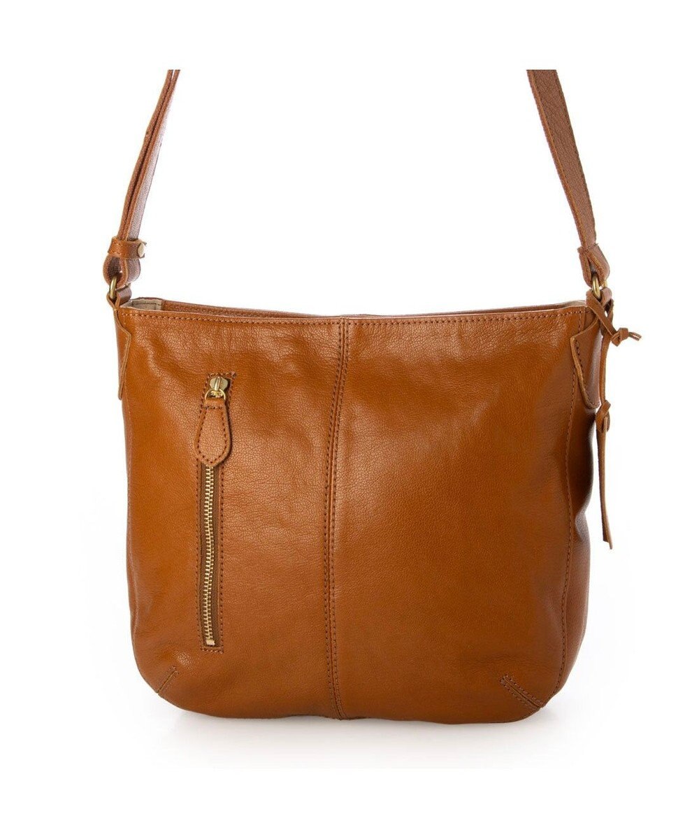 UNBILLION アトランタ ATLANTA / 牛革縦ファスナーショルダー 