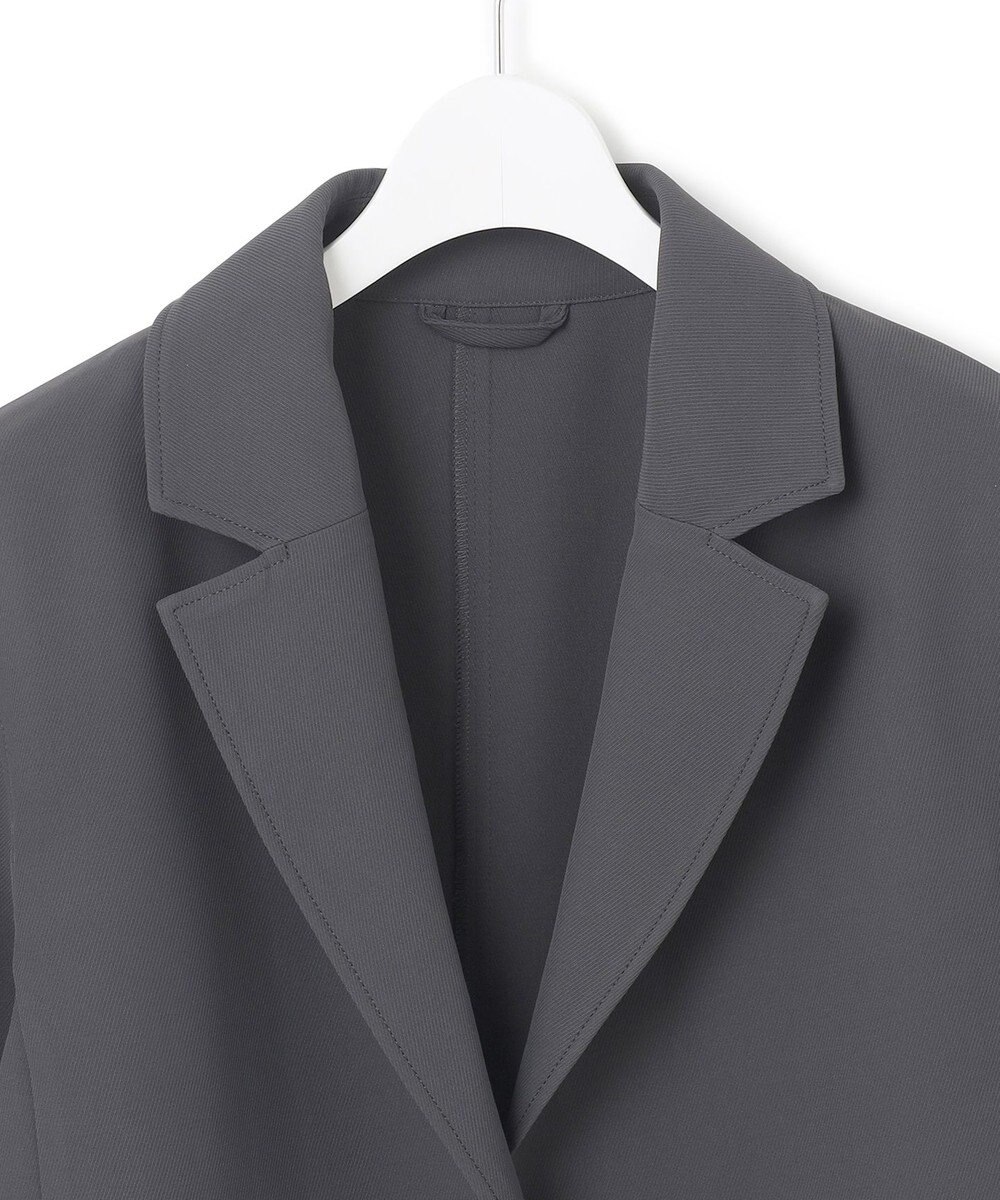 J.PRESS YORK STREET 【WOMEN】ジャージライクツイル シングルジャケット 