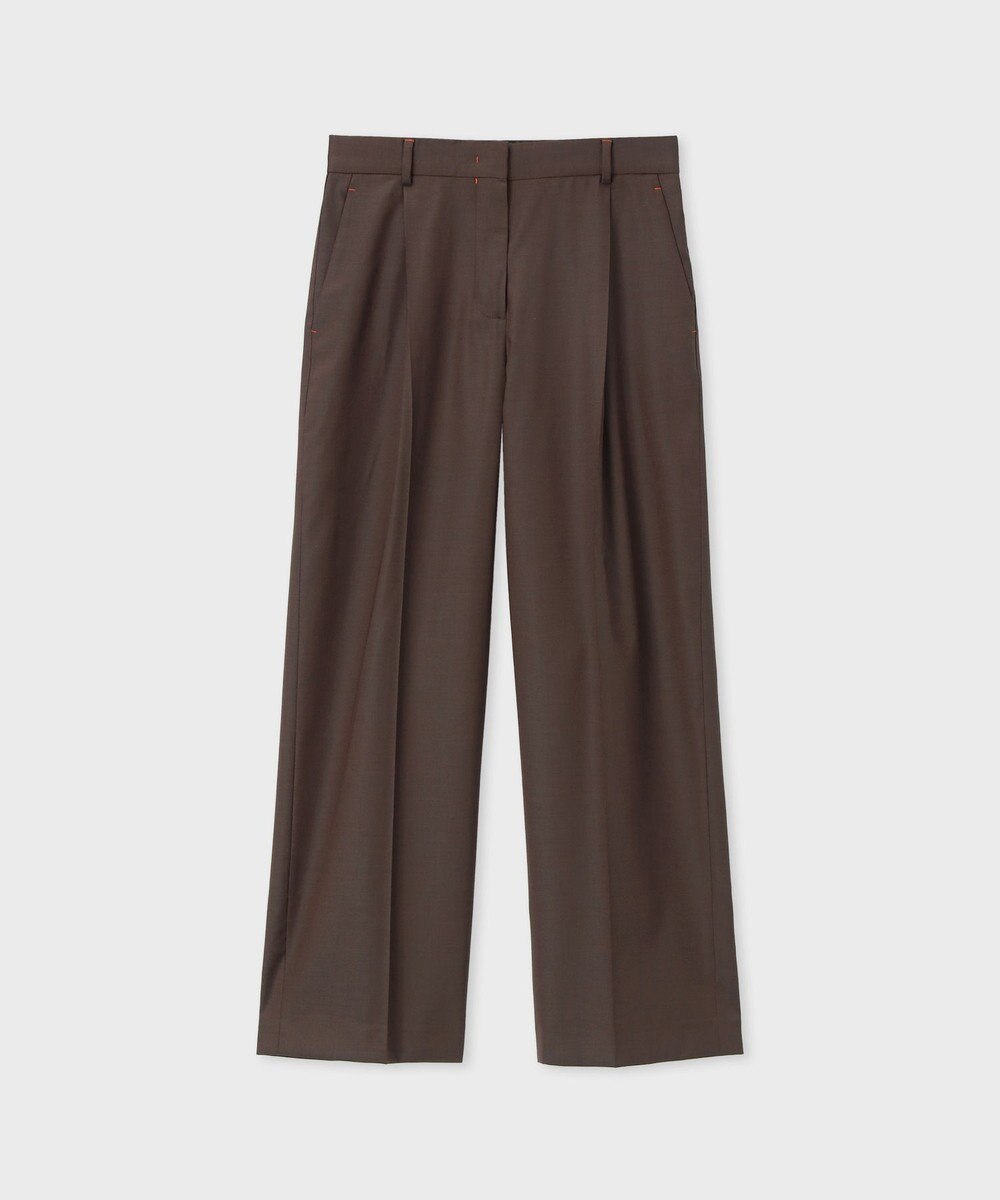 Paul Smith シャンブレーカラー ワイドパンツ 