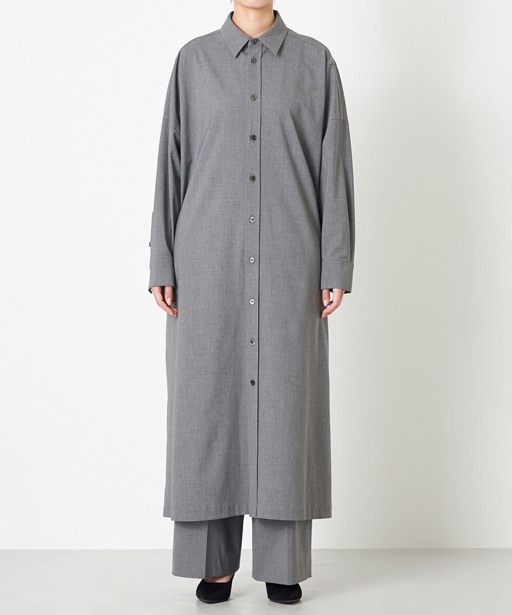 NAVE 【ReNAVE】ウォッシャブルツイル シャツドレス 