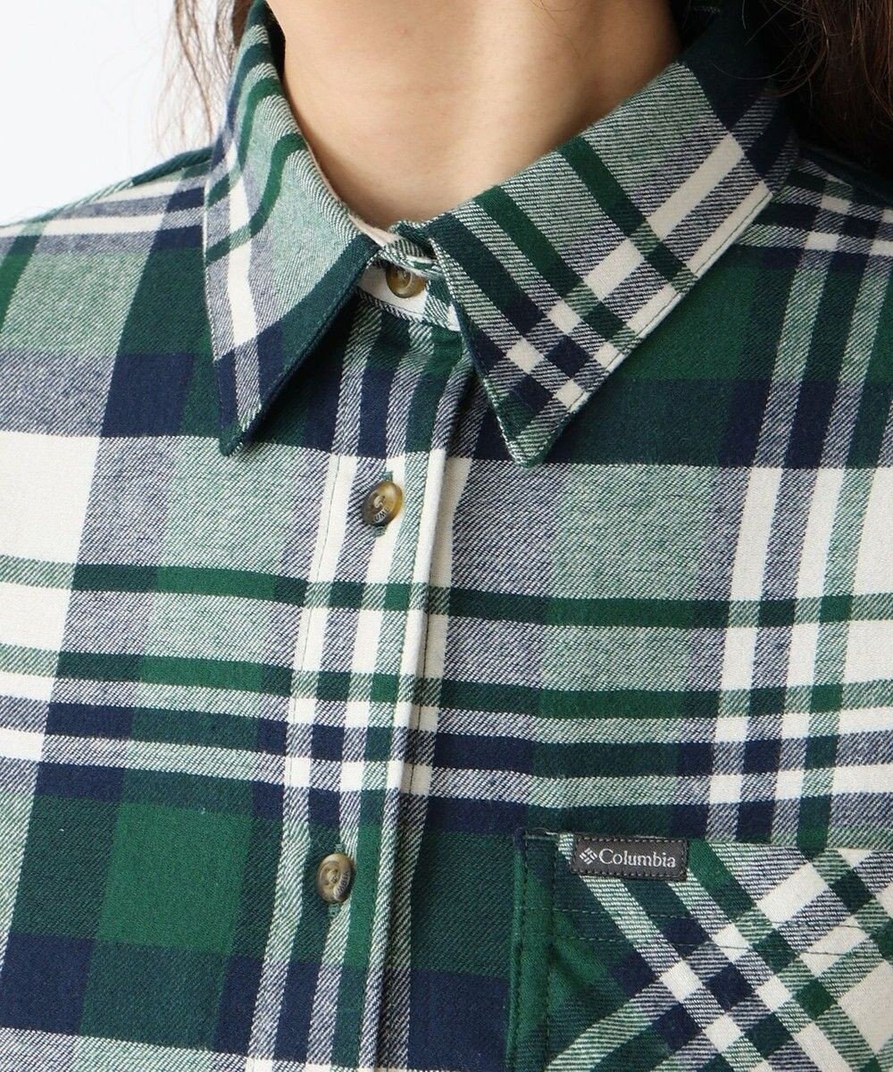 Columbia Columbia/ ウィメンズキャリコベイシンフランネルロングスリーブシャツ /コロンビア 