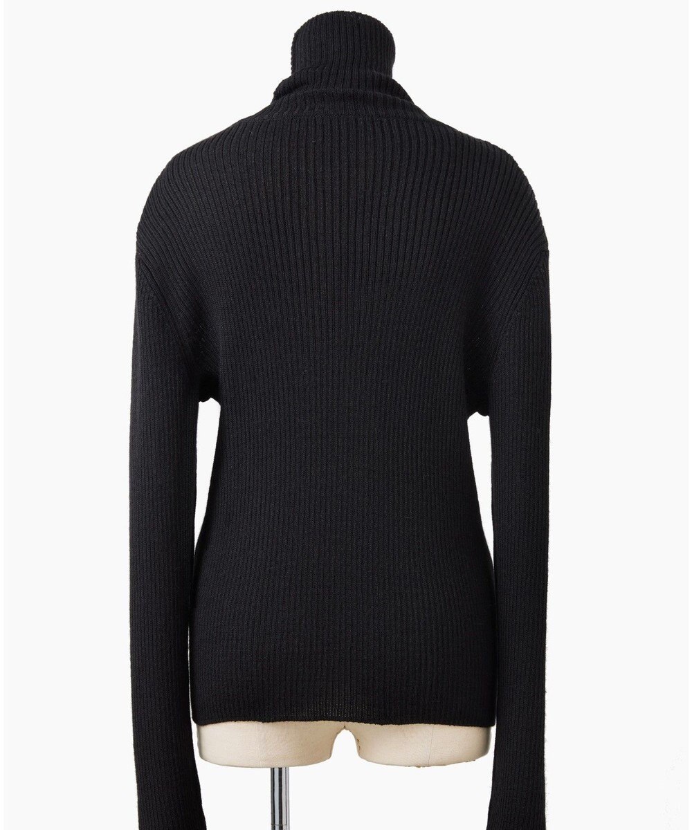 TOQUE 〈大草直子さんアドバイザー〉ベビーアルパカ×シルク ハイネックニット 