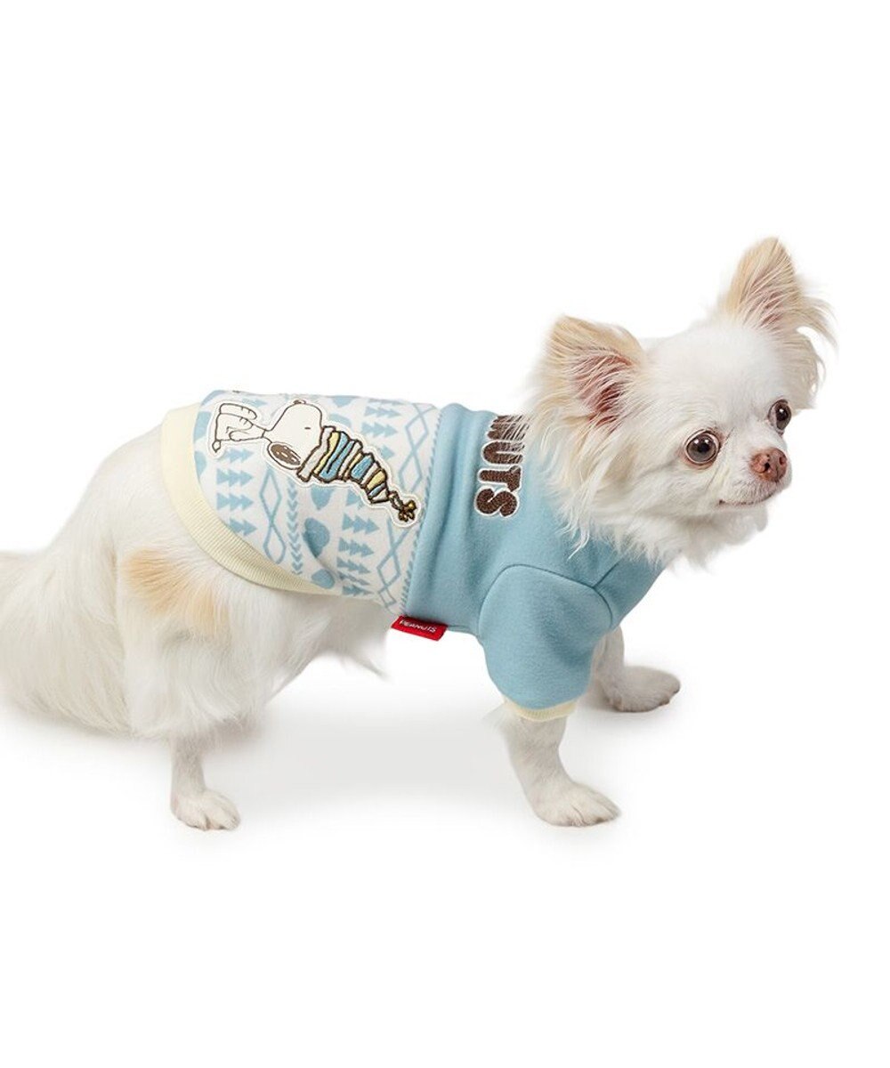 PET PARADISE スヌーピー ペティヒートDAN トレーナー 《雪柄》 小型犬 