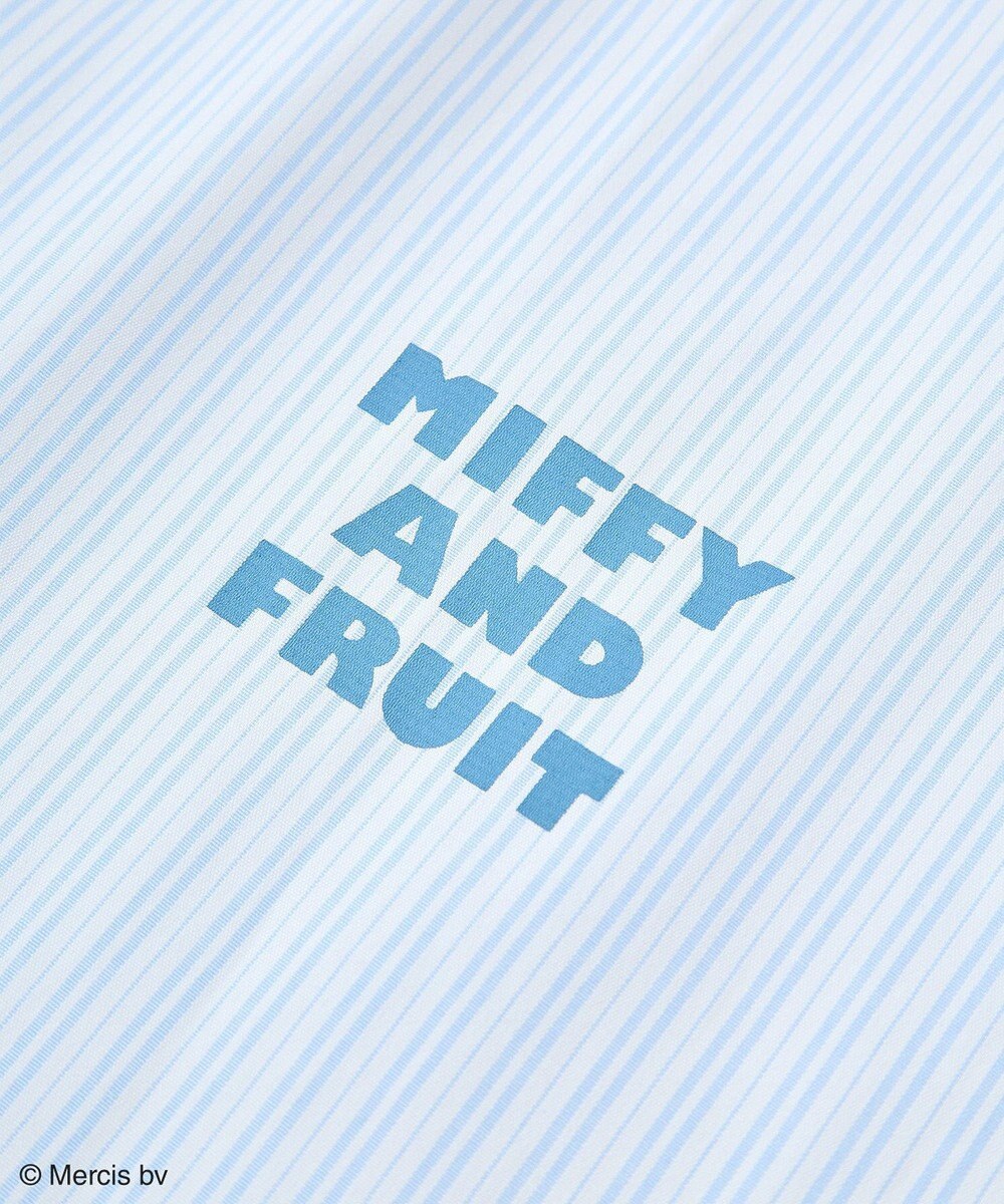 Green Parks ｍｉｆｆｙ／刺しゅうプリントストライプシャツ 