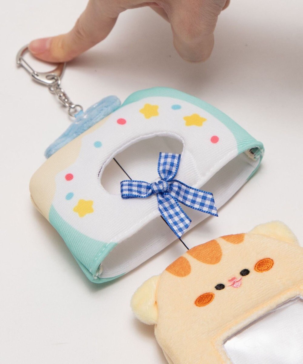 WEGO もぐもぐフードアニマルカードホルダーリールキーホルダー 