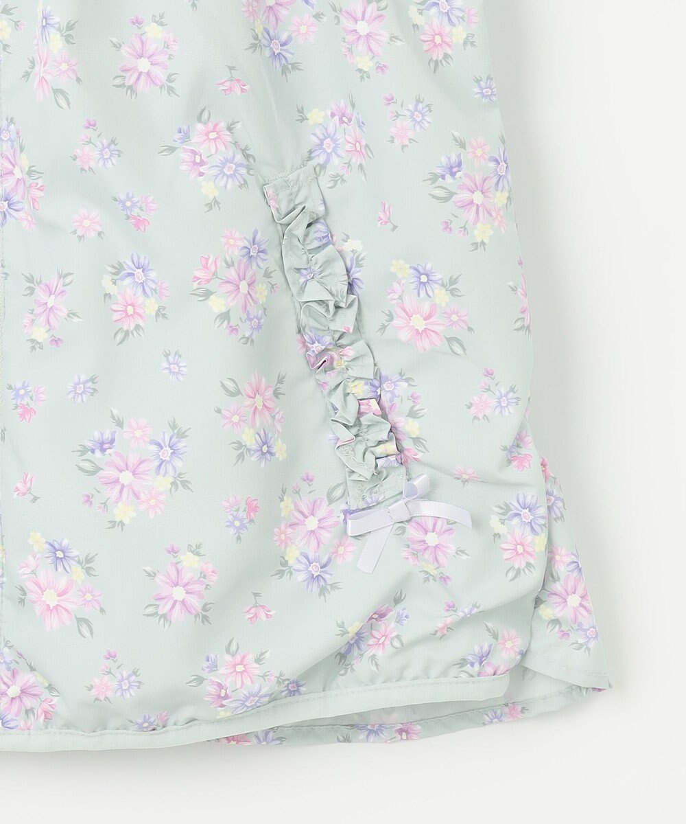 ANY KIDS 裾ペプラム 花柄 ブルゾン 