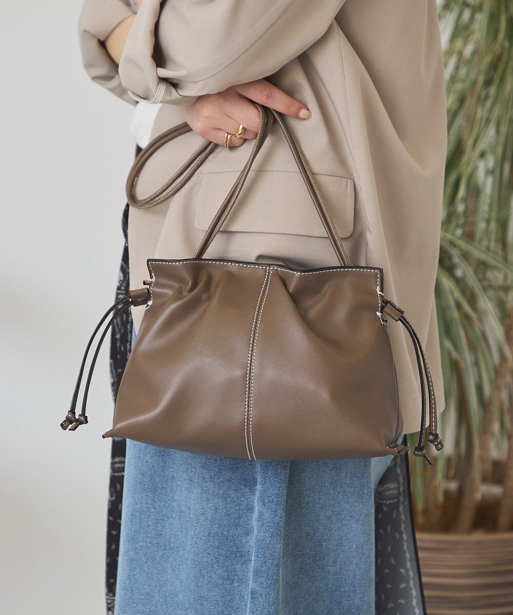 AMERICAN HOLIC キーチャーム付ドロストショルダーバッグ 