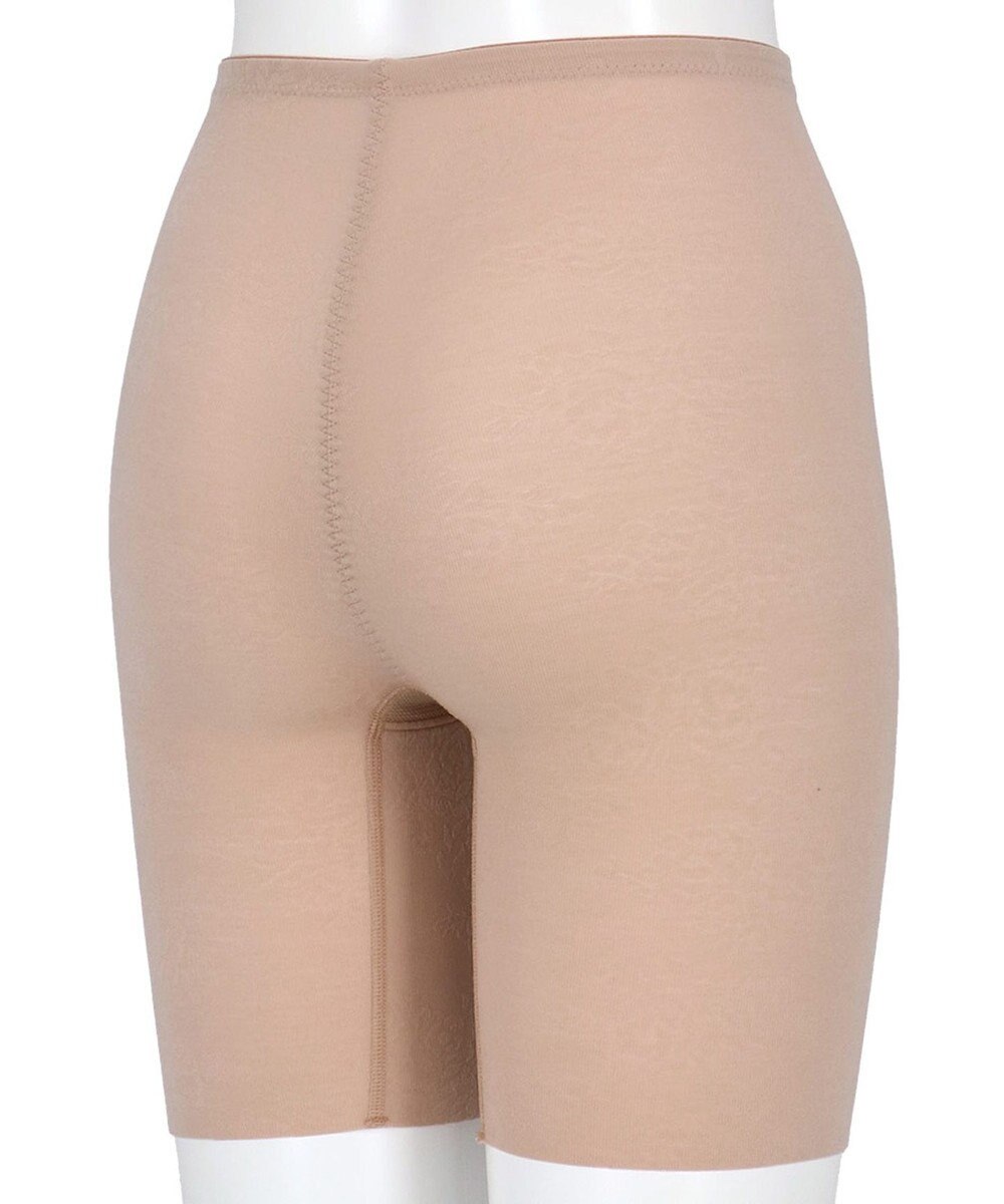 Wing ガードル ほどよいおなか押さえ 綿混(身生地部) ソフトタイプ ロング丈 一枚ばき可能 3Lまで対応 大きいサイズ NQ1762 ウイング／ワコール 